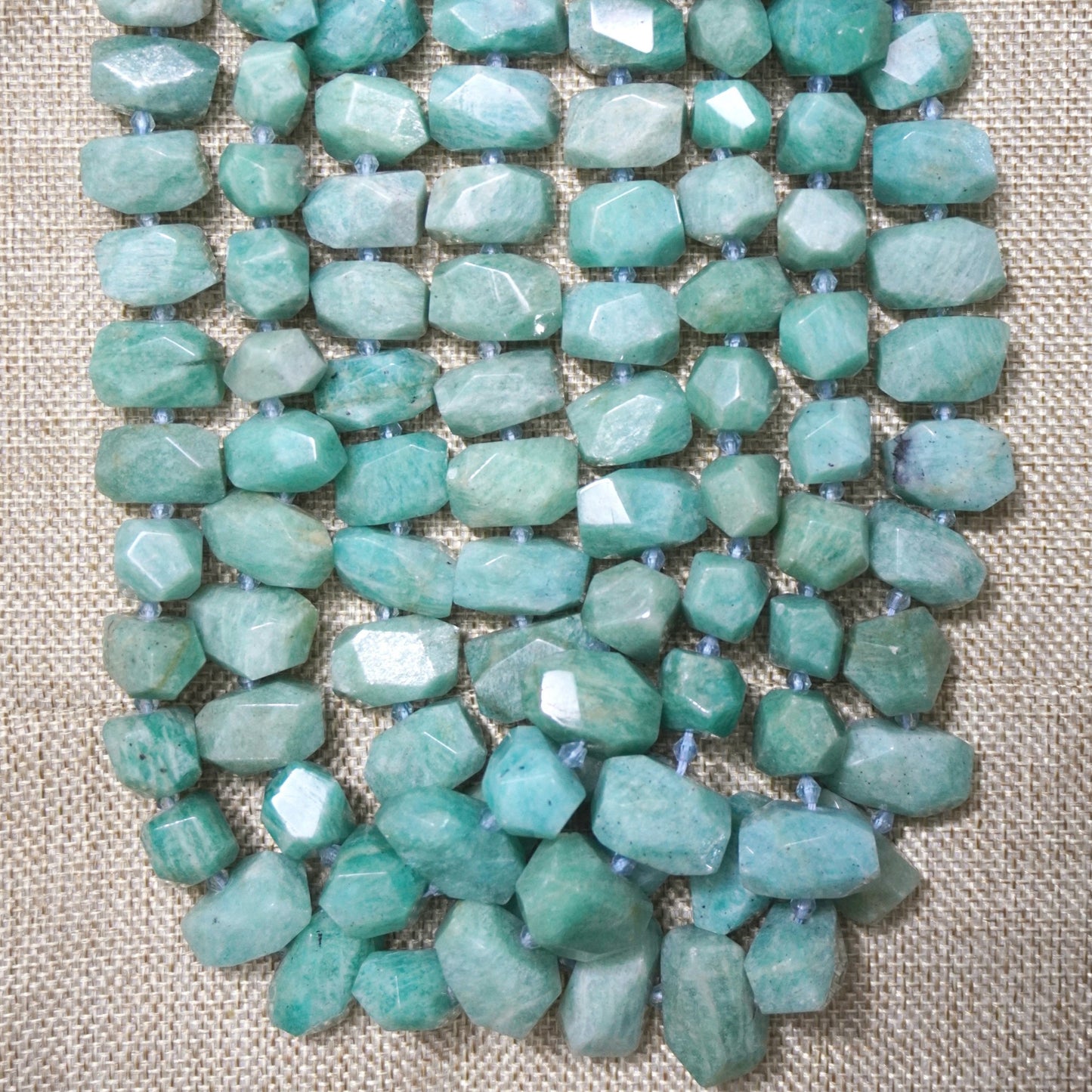 Amazonite (Free Form)(Nuggets)(16"Strand)