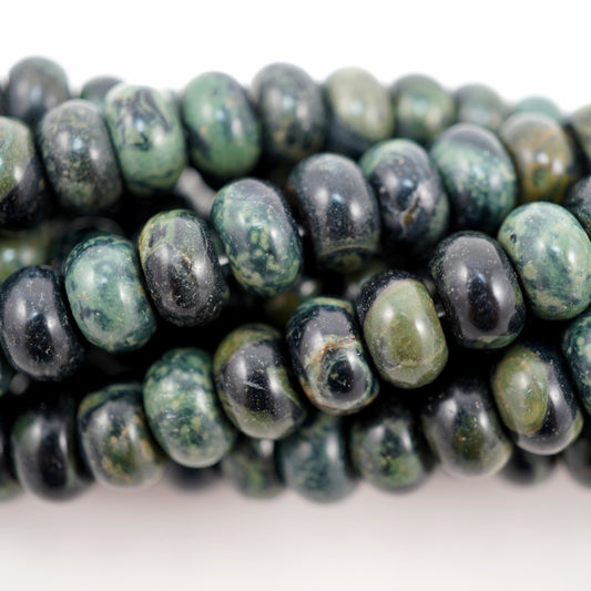 Kambaba Jasper (Rondelle)(Smooth)(10mm)(16"Strand)