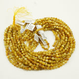 Golden Tiger Eye (Coin)(Micro)(Faceted)(6×4mm)(15.5"Strand)