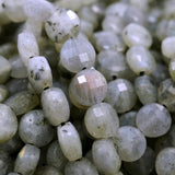 Labradorite (Coin)(Micro)(Faceted)(6×4mm)(15"Strand)