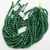 African Jade (Round)(Smooth)(4mm)(6mm)(8mm)(10mm)(16"Strand)
