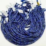 Lapis Lazuli (Cube)(Micro)(Faceted)(4mm)(15"Strand)