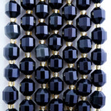 Rainbow Obsidian (Barrel)(Faceted)(8x7mm)(16"Strand)