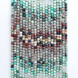 Chrysocolla (Cube)(Micro)(Faceted)(4mm)(15"Strand)