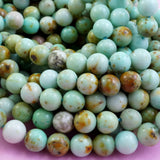 Mongolian Chrysoprase (Round)(Smooth)(6mm)(8mm)(10mm)(16"Strand)