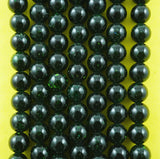 Green Goldstone (Round)(Smooth)(4mm)(6mm)(8mm)(10mm)(16"Strand)