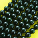 Green Goldstone (Round)(Smooth)(4mm)(6mm)(8mm)(10mm)(16"Strand)