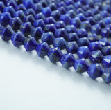 Lapis Lazuli (Bicone)(Micro)(Faceted)(4mm)(15.5"Strand)