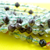Lodolite (Bicone)(Micro)(Faceted)(4mm)(15.5"Strand)