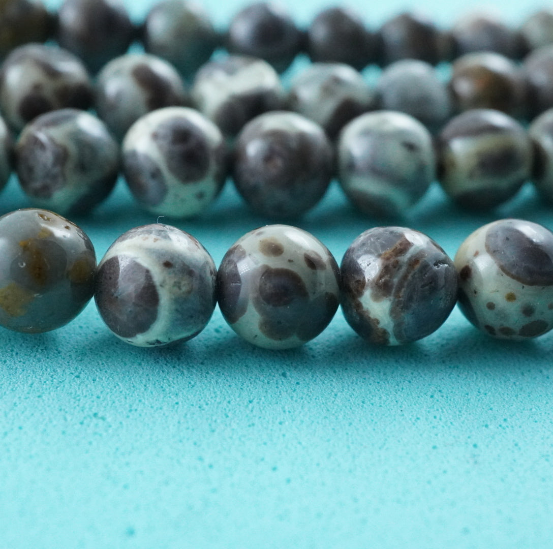 Asteroid Jasper (Round)(Smooth)(6mm)(16"Strand)