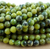 Canadian Jade (Round)(Faceted)(6mm)(16"Strand)