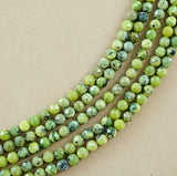 Canadian Jade (Round)(Faceted)(6mm)(16"Strand)