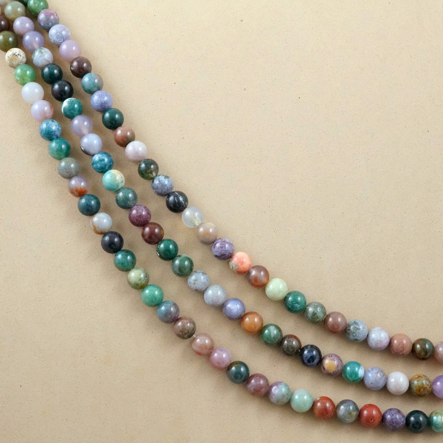 Fancy Jasper (Round)(Smooth)(4mm)(6mm)(8mm)(10mm)(12mm)(16"Strand)