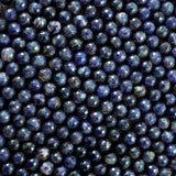 Iolite (Round)(Faceted)(6mm)(8mm)(16"Strand)