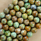 African Green Opal (Round)(Smooth)(6mm)(8mm)(10mm)(16"Strand)