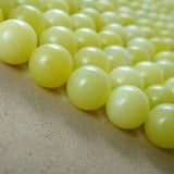Olive Jade (Round)(Smooth)(4mm)(6mm)(8mm)(10mm)(12mm)(16"Strand)